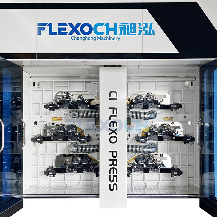 Gearless Flexo Printing Machine factory